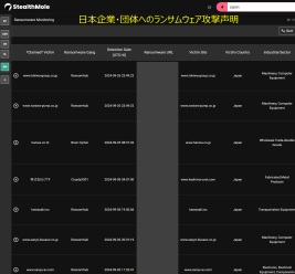 [注意喚起]　2024年9月　日本企業へのランサムウェア攻撃表明