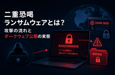 二重恐喝ランサムウェアとは？攻撃の流れとダークウェブ公開の実態