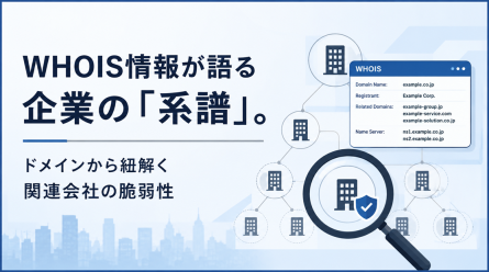 WHOIS情報が語る企業の「系譜」。ドメインから紐解く関連会社の脆弱性